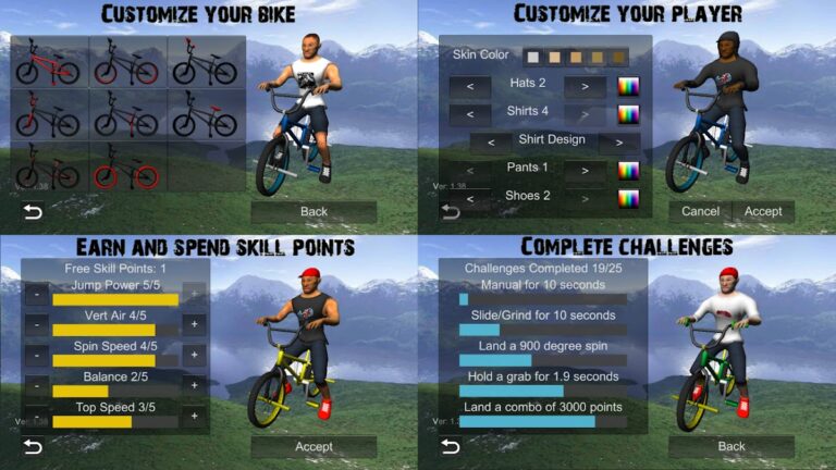 BMX Freestyle Extreme 3D для Android — скриншот 5