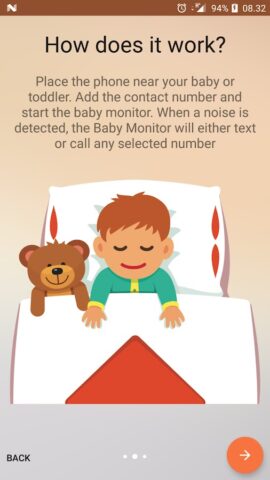 Baby Monitor для Android — скриншот 2