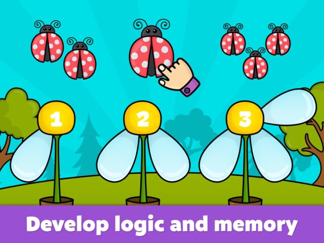 iOS용 교육 어린이 게임 – 학습 유아 위한 퍼즐 2세-4세