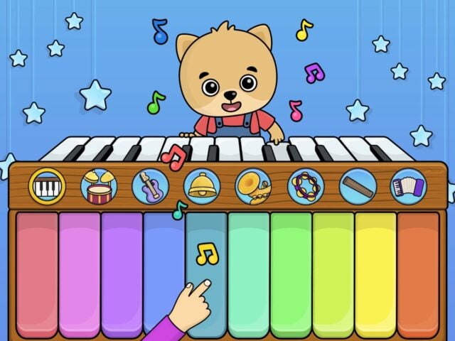 Piano jeux pour bebe et enfant pour iOS
