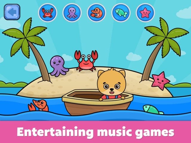 Jogos para crianças de piano para iOS