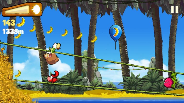Banana Kong для Android — скриншот 3