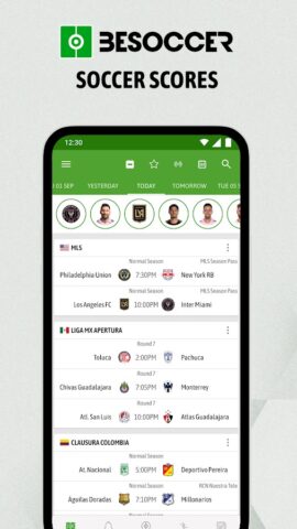 BeSoccer – Resultados futebol para Android