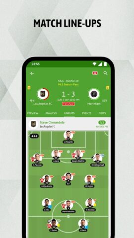 Android용 BeSoccer – Soccer Live Score