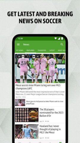 BeSoccer – Soccer Live Score untuk Android
