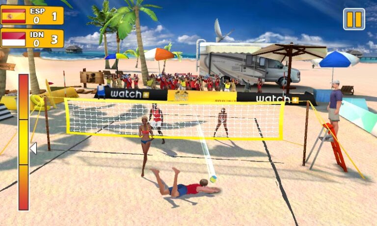 Пляжный волейбол 3D для Android