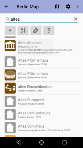 Берлин: Офлайн карта для Android — скриншот 2