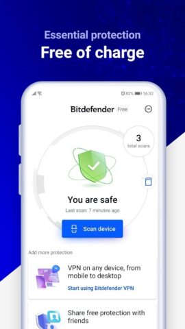 Bitdefender Antivirus — скриншот 1