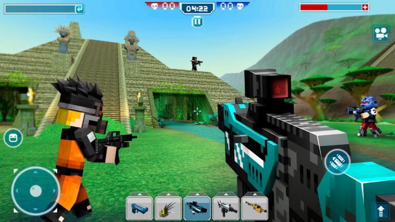 Blocky Cars online games pentru Android
