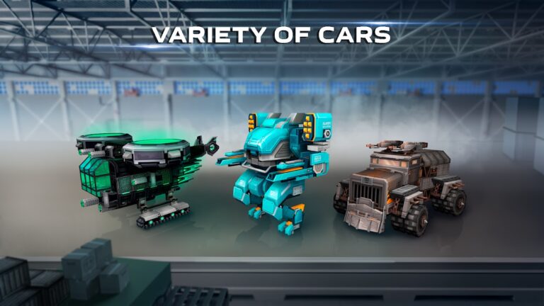 Blocky Cars: танки онлайн пвп для Android — скриншот 4