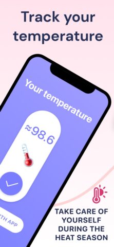 iOS 版 Body Temperature App For Fever
