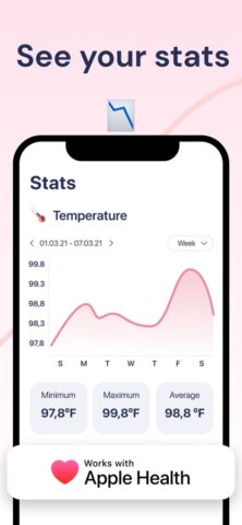Körper temperatur app Fieber für iOS