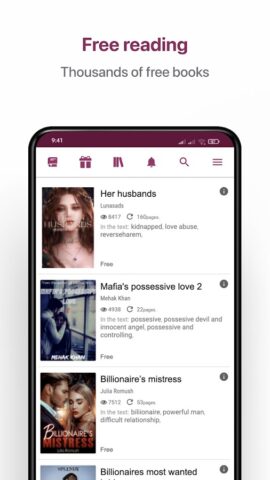 Booknet — Libros electrónicos для Android