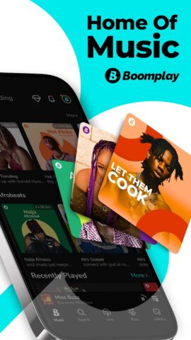 Boomplay: music & live stream สำหรับ Android
