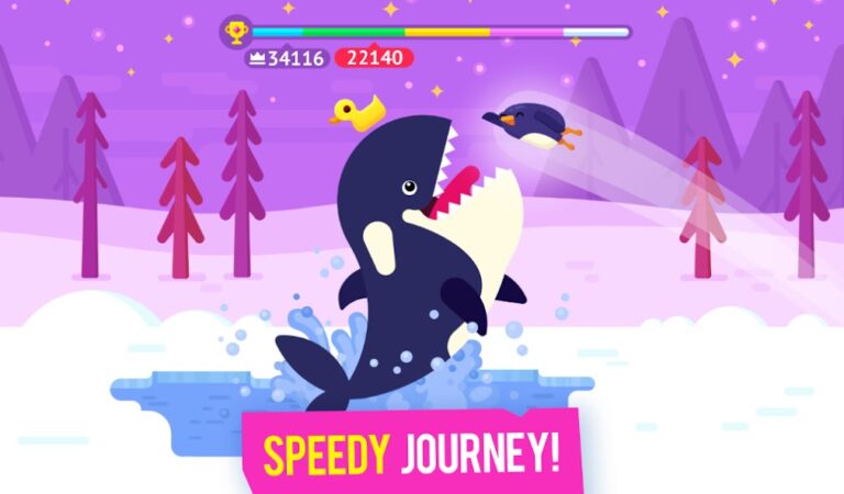 Bouncemasters: прыжки пингвина для Android