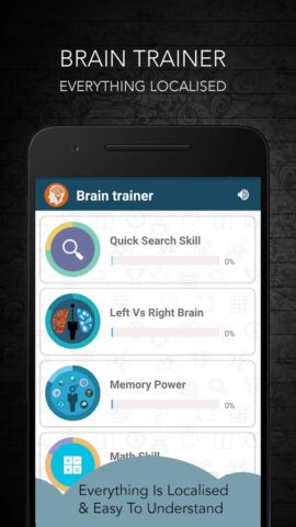 Gehirnjogging für Android