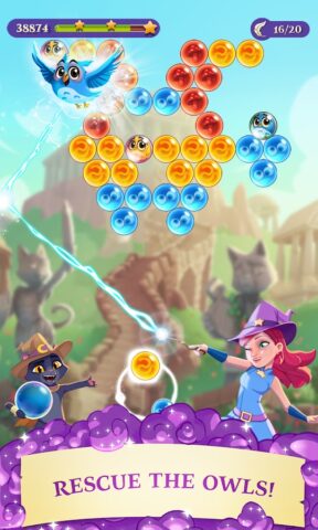 Bubble Witch 3 Saga cho Android