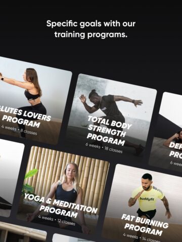 Buddyfit: Fitness & Yoga for iOS
