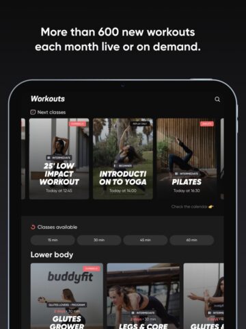 Buddyfit: Fitness & Yoga para iOS