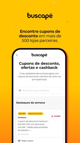 Buscapé: Comprar com Cashback para Android