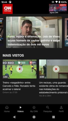 CNN Portugal für Android