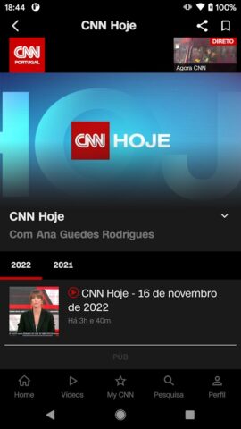 CNN Portugal pour Android