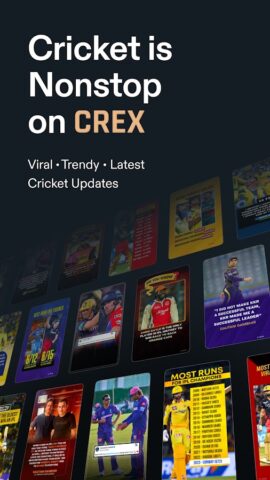 CREX – Cricket Exchange cho Android
