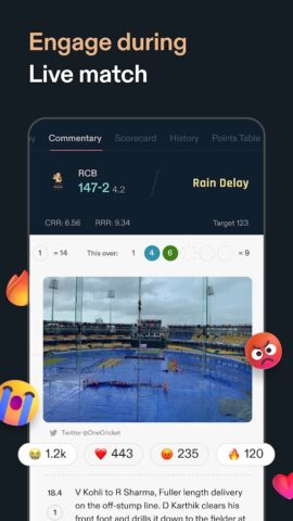 Android 用 CREX – Cricket Exchange