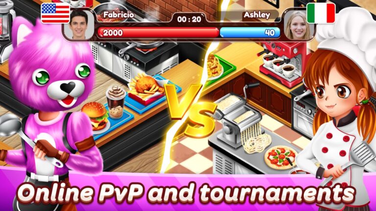 Cafe Panic: Kochspiele für Android