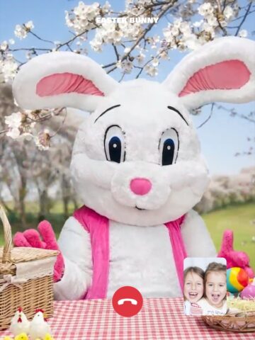 Call Easter Bunny per iOS