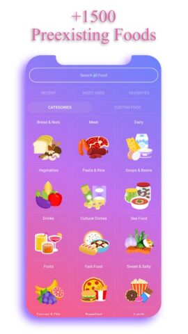 счетчик калорий — EasyFit для Android
