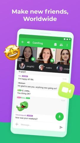 Camfrog: Video Chat Strangers cho Android