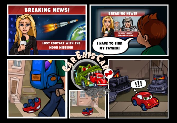 Car Eats Car 2 – Racing Game für Android
