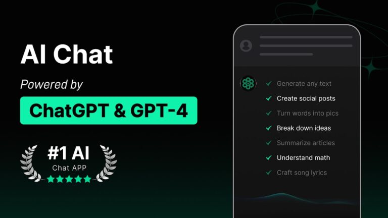 CHAT AI: Чат с ИИ базе ChatGPT для Android