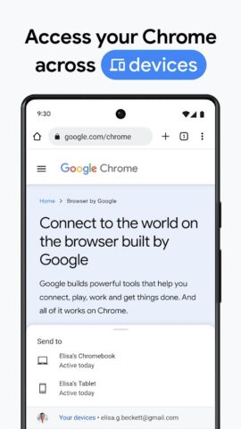Chrome Canary (instável) para Android