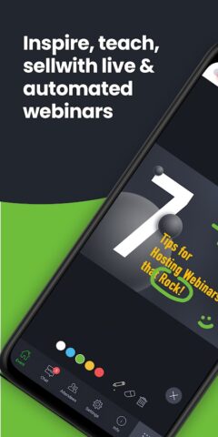 ClickMeeting Webinar App — скриншот 1
