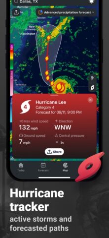 iOS 用 Clime: 天気レーダー・天気予報アプリ