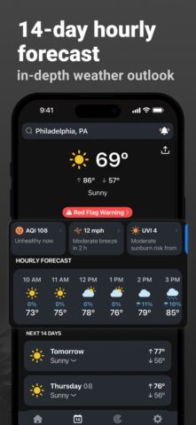 Clime: Radar Thời tiết cho iOS