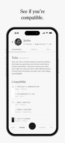 Co–Star Personalized Astrology pour iOS