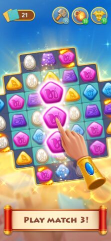iOS 用 帝国のゆりかご-マッチ3パズルゲームと宝石パズル。3 マッチ