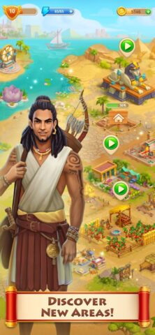 iOS için Cradle of Empires match-3 game