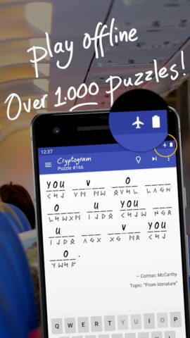 Cryptogram – puzzle quotes untuk Android