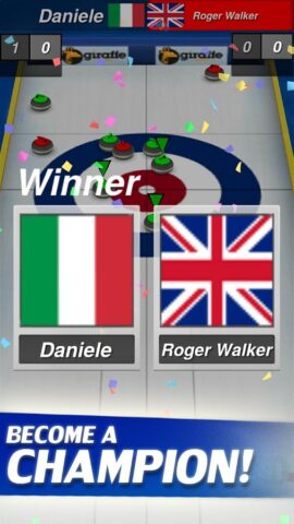 Curling 3D для Android — скриншот 4