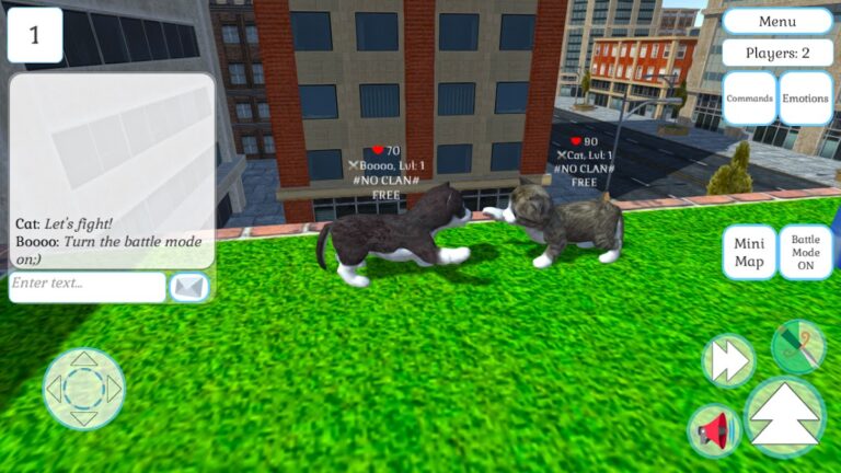 Cute Cat And Puppy World لنظام Android