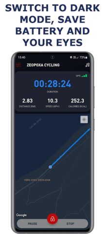 Android 用 サイクリング・バイクトラッキング
