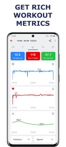 Android 版 Cycling app – Bike Tracker
