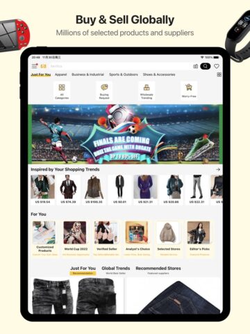 DHgate tienda online mayorista para iOS