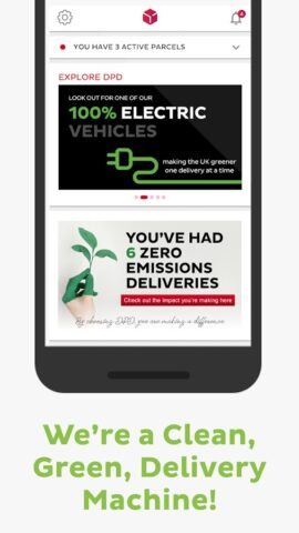 DPD для Android — скриншот 2