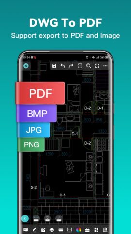 DWG FastView-CAD Viewer&Editor для Android — скриншот 3