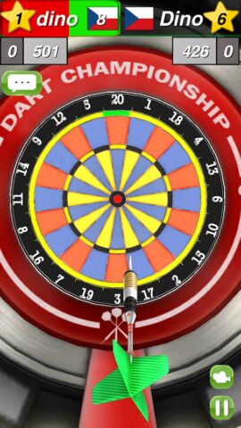 Darts 3D для Android — скриншот 3